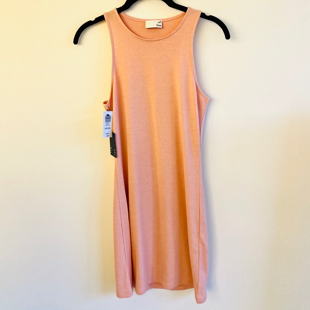 NWT Aritzia Hattie Coral Pink Sleeveless Dress